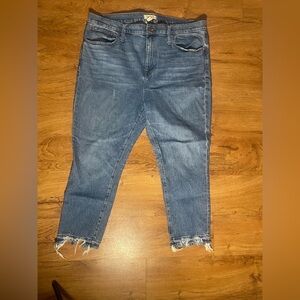 Madewell Boy Jeans Distressed Women's Jeans Size 34/18